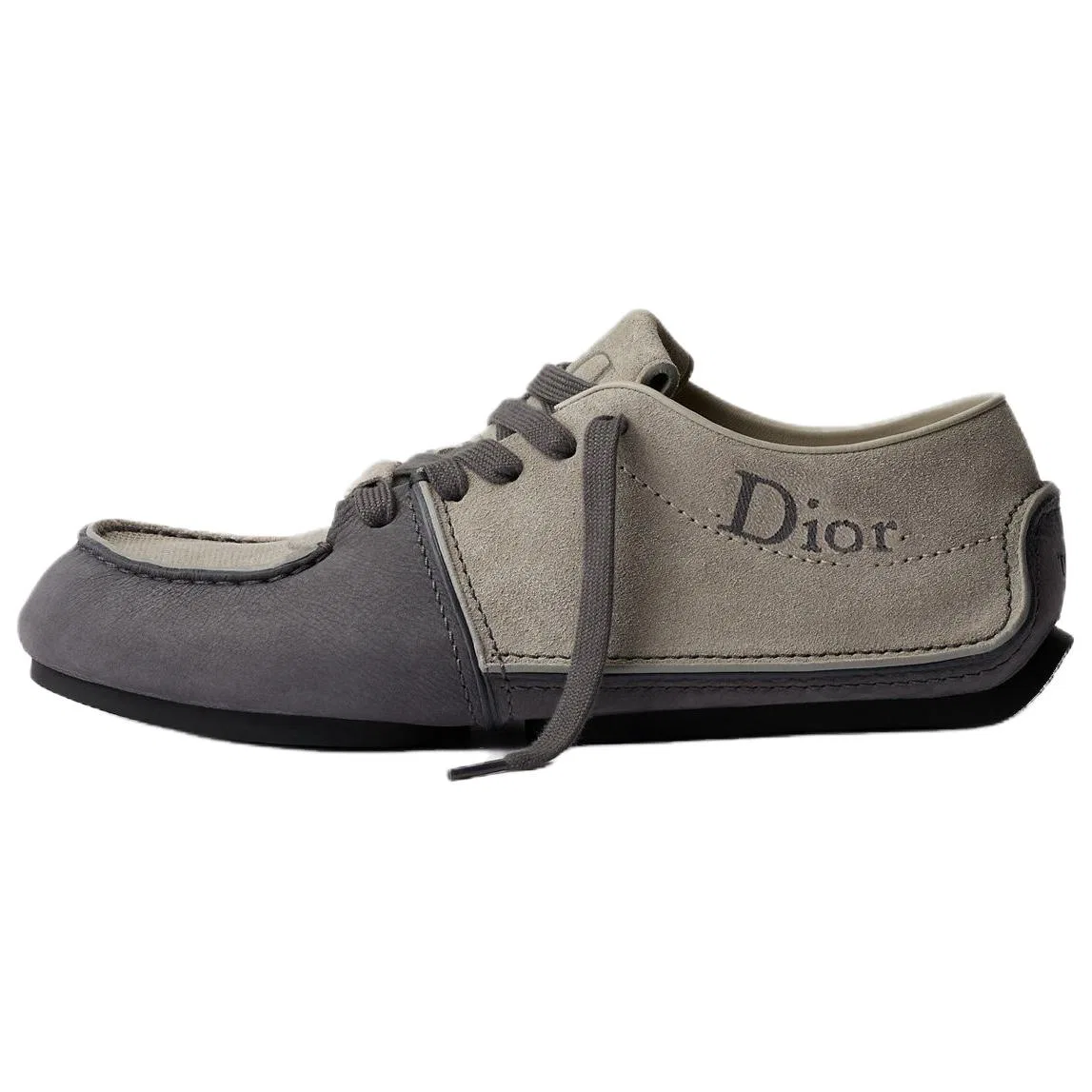 Casual кожаные туфли Roadie DIOR серые