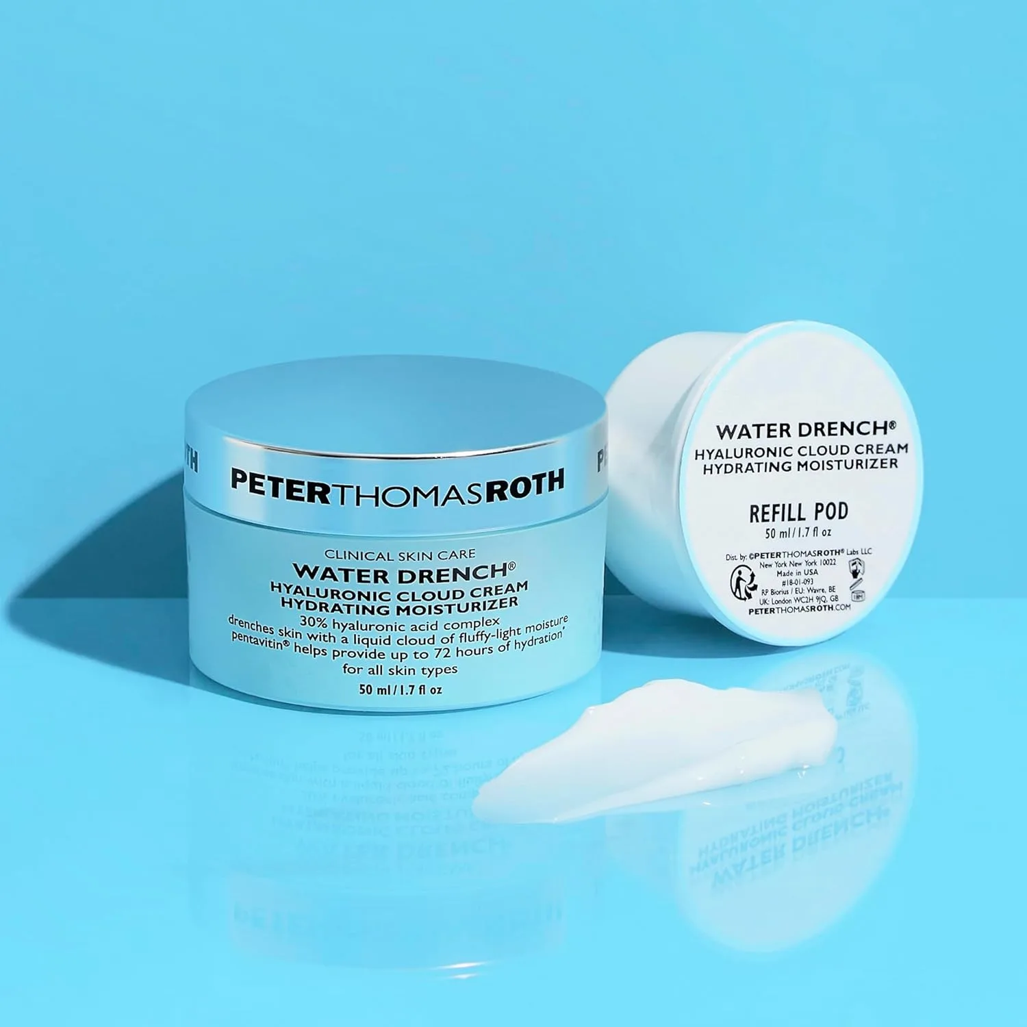 Крем для лица Peter Thomas Roth — | Сменный картридж с увлажняющим кремом Water Drench Hyaluronic Cloud Cream | с — фото 4