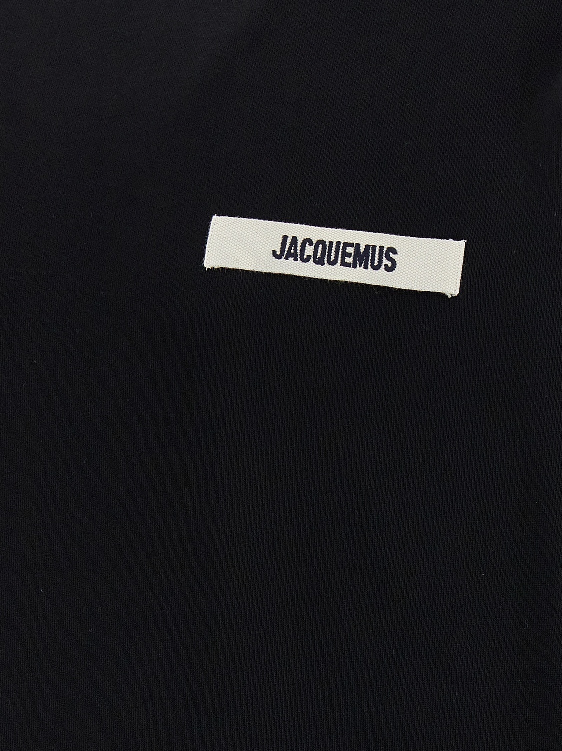 Свитшот "Le Sweatshirt Gros Grain" JACQUEMUS, черный — фото 4