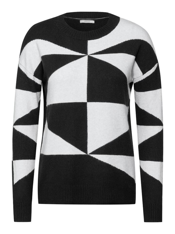 

Пуловер Cecil Pullover, черный