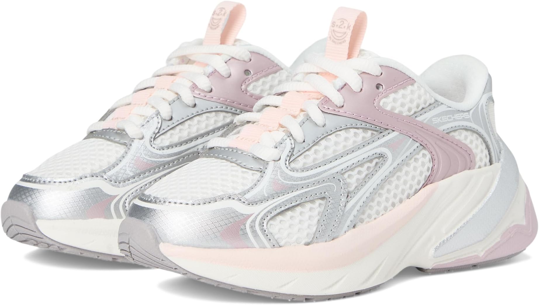 

Кроссовки SKECHERS KIDS S2K 303697L, Off White/Multi