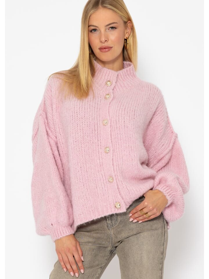 

Кардиган SASSYCLASSY Oversize Cardigan, розовый