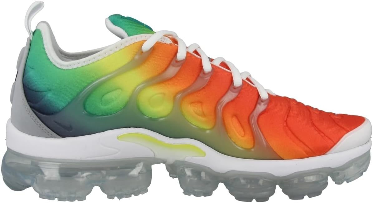 Мужские кроссовки Nike Air Vapormax Plus, белый/зеленый — фото 3