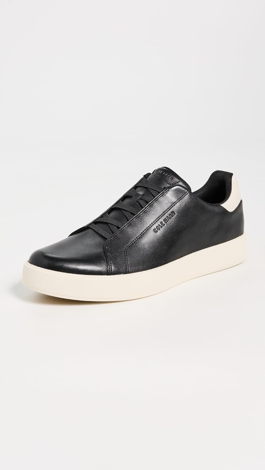Мужские слипоны Cole Haan Grandpro Luxe, слоновая кость/черный — фото 2
