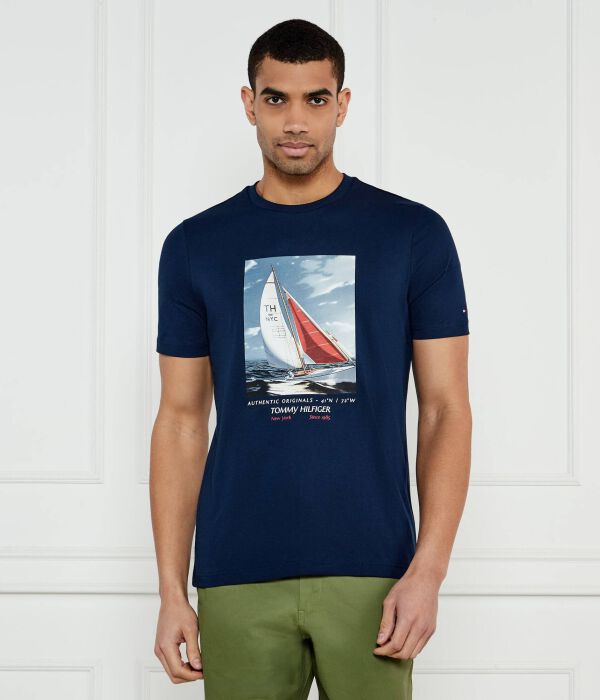

Футболки Regular fit Tommy Hilfiger, синий