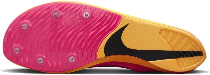 Унисекс бутсы ZoomX Dragonfly (101 - Парус/Яростно-розовый - LT Lemon Twist) Nike, Hyper Pink/Laser Orange/Black — фото 2