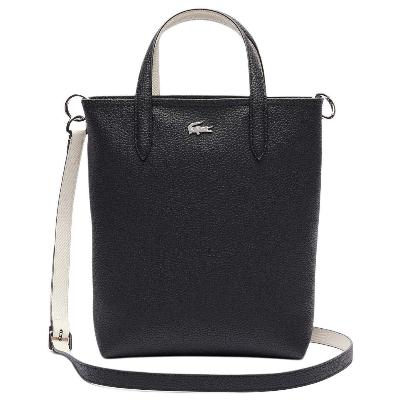 

LACOSTE Анна вертикальная сумка тоут, Black