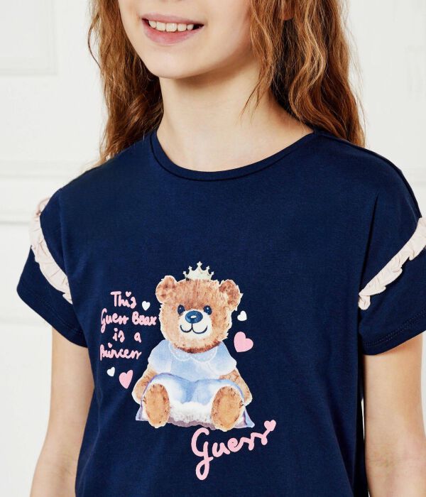 Футболки Regular fit Guess, синий — фото 4