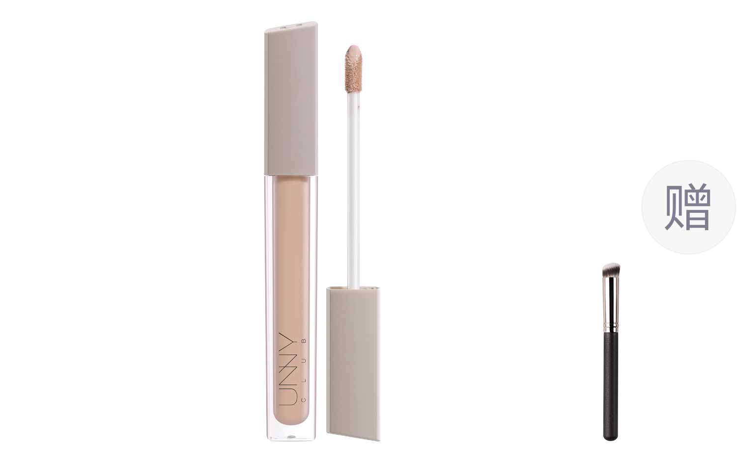

UNNY Flawless Concealer натуральный прозрачный увлажняющий консилер для жирной, сухой и комбинированной кожи 6г/8.5г UNNY CLUB