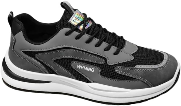 

Удобные и дышащие мужские спортивные кроссовки - мягкие и легкие, для повседневной носки подростками, подходят для ежедневных прогулок на улице и занятий спортом Clolinde, черный