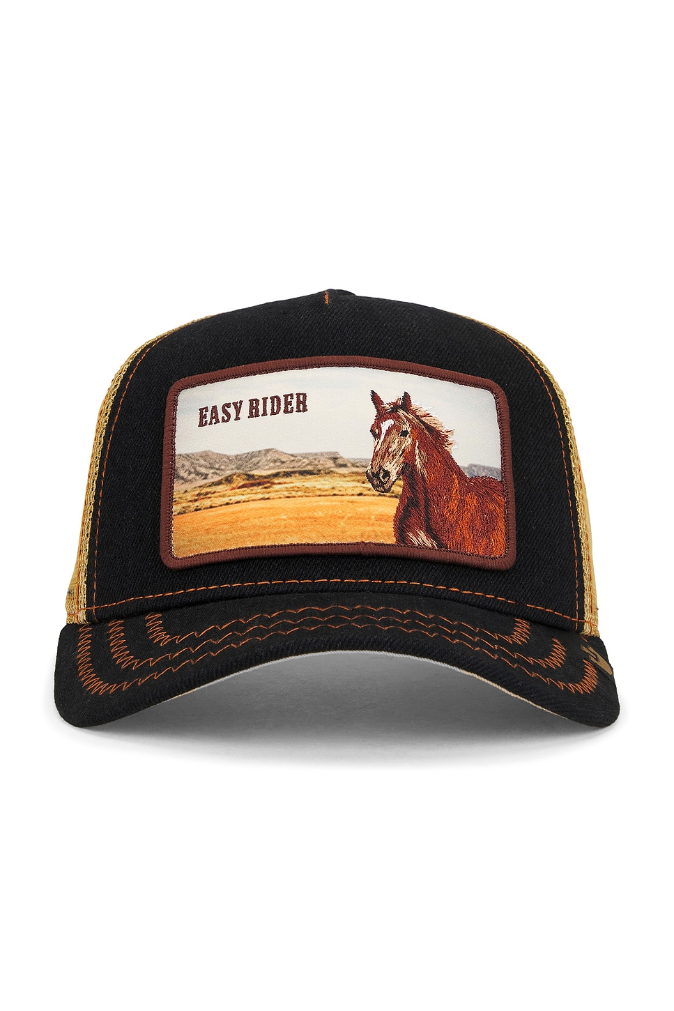 

Бейсболка Easy rider trucker Goorin Brothers, black