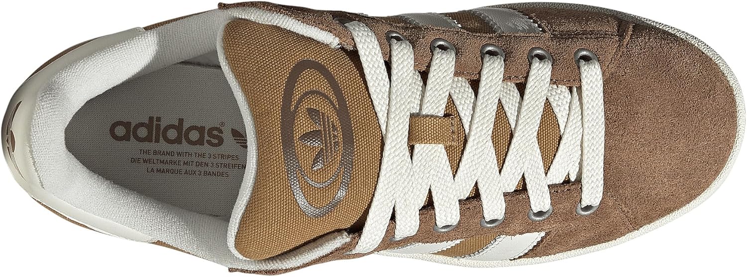Мужские кроссовки adidas Originals Campus 00s, белый/коричневый — фото 4