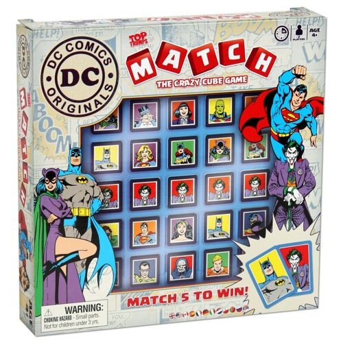 

Настольная игра Dc Comics – Top Trumps Match