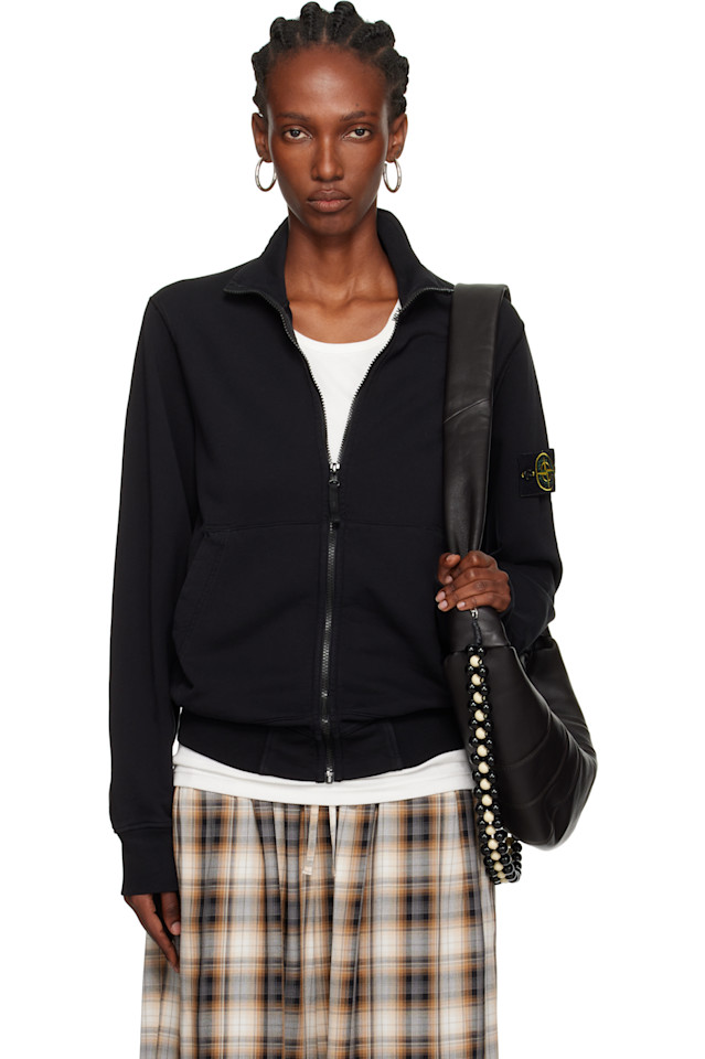 

6100063 куртка из органического хлопка Stone Island, черный