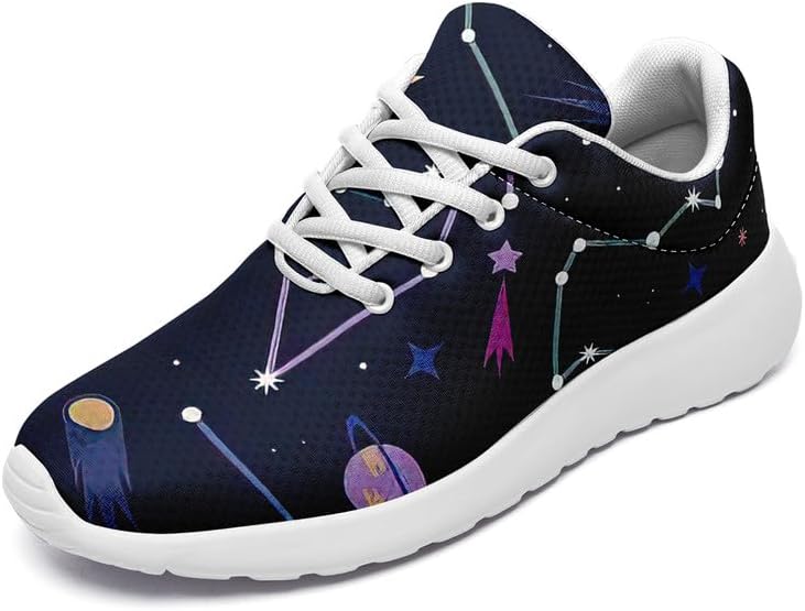 

Мужские кроссовки Sky Moon, модные женские кроссовки Sun для бега, тенниса и ходьбы, уличная обувь Sky, дышащая, легкая, унисекс, с узором Star Awsole, белый
