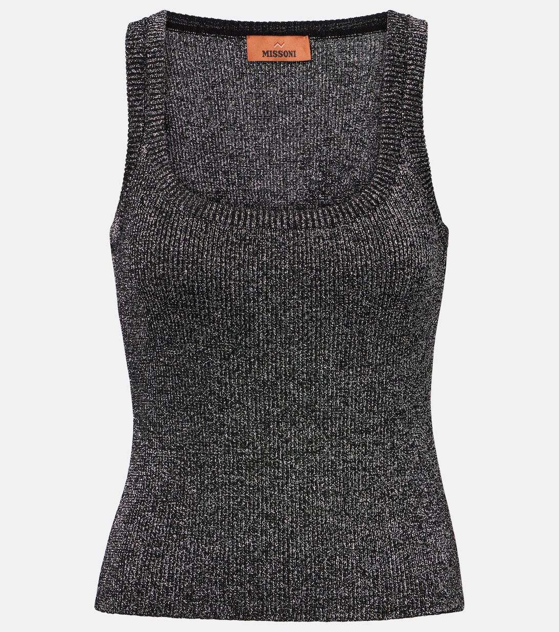 

Топ-майка с пайетками Lamé Missoni, Silver Tones