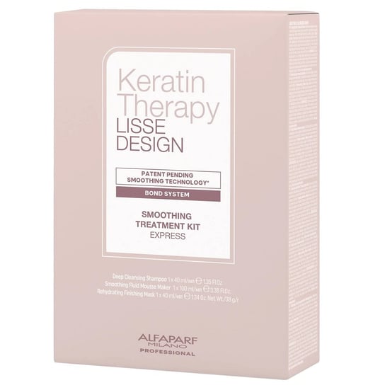 

Набор для кератинового выпрямления волос, 3 шт. Alfaparf, Keratin Therapy Lisse Design Smoothing Treatment Kit