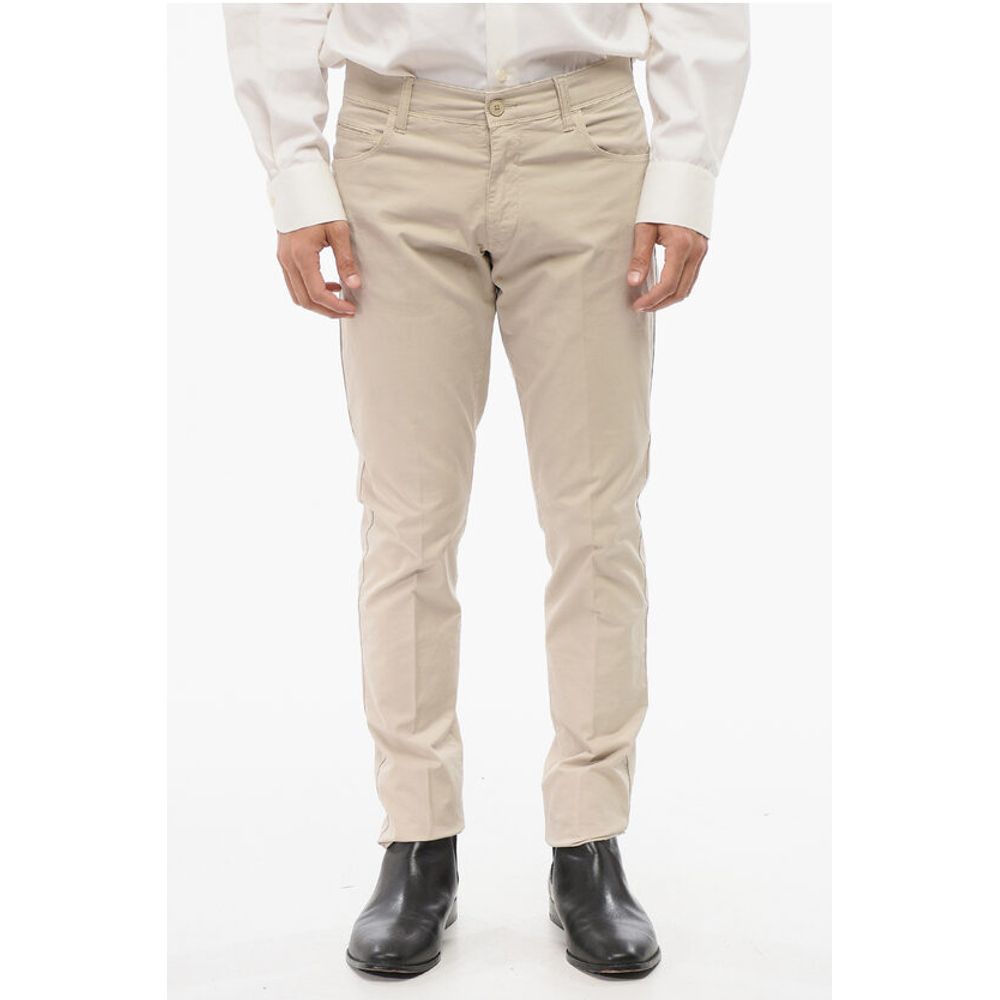 

CC COLLECTION Брюки из хлопковой смеси с 5 карманами Corneliani, Beige