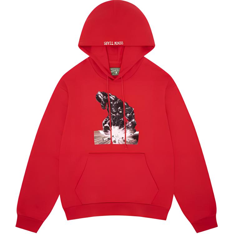 

Толстовка с капюшоном Supreme Illegal Business Denim Tears, красный