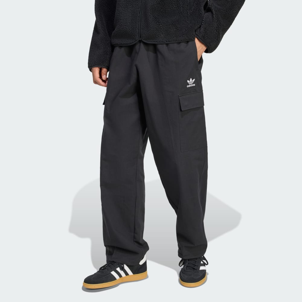 

Спортивные брюки Adidas Trefoil Essentials Woven, черный/белый