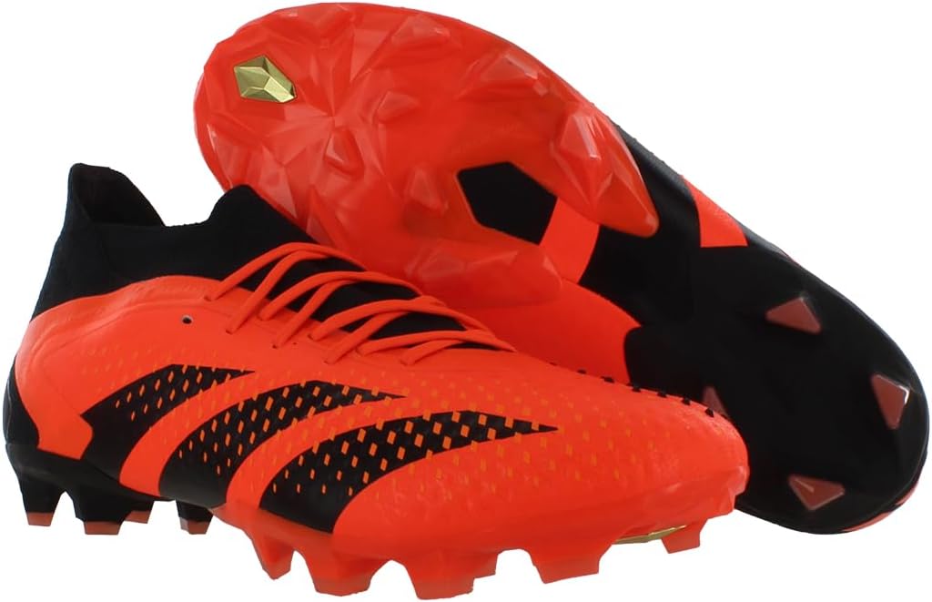 Кроссовки для искусственного газона adidas Predator Accuracy.1 унисекс, черный/оранжевый — фото 4