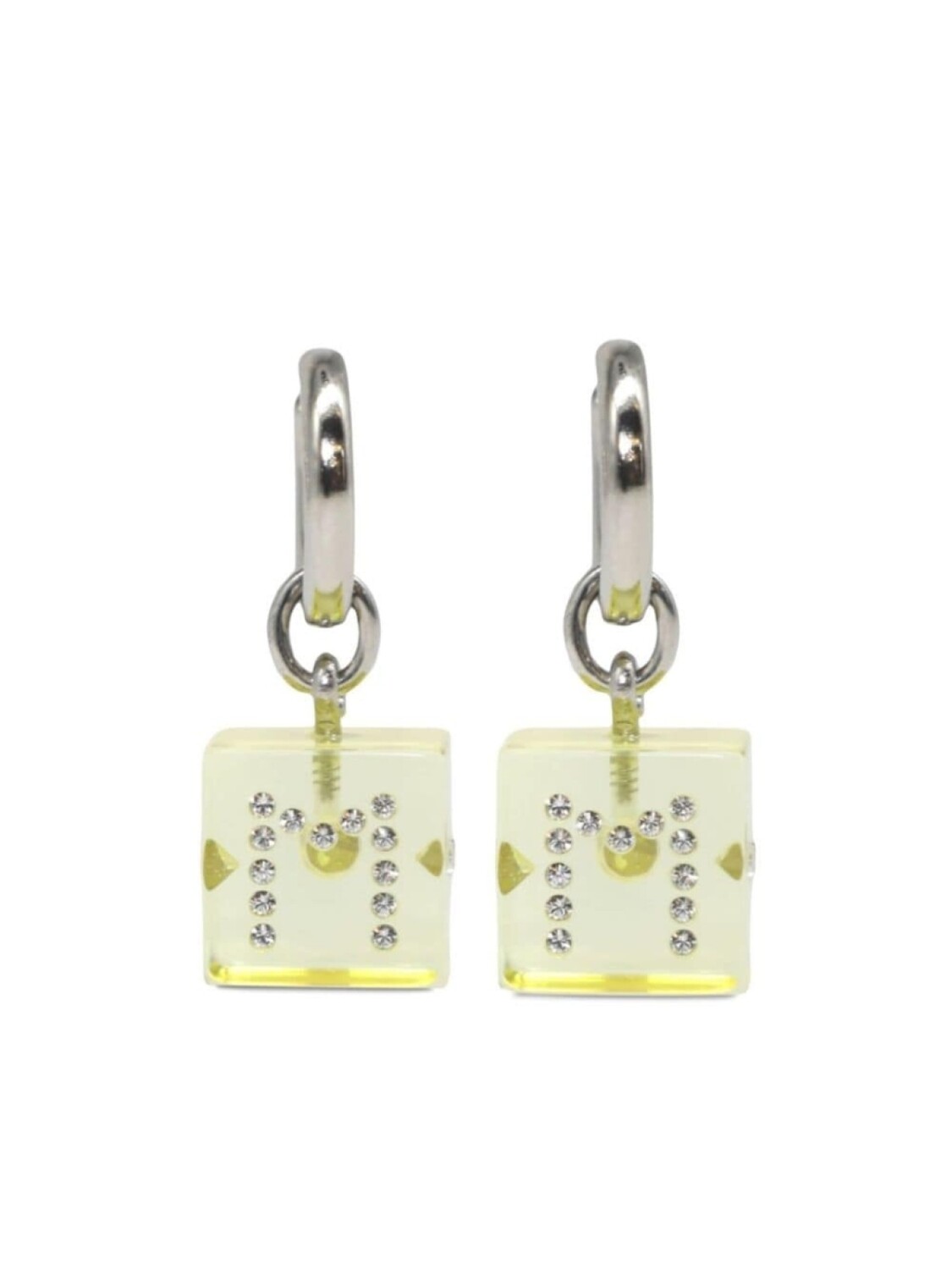 

Серьги с логотипом Marni, желтый