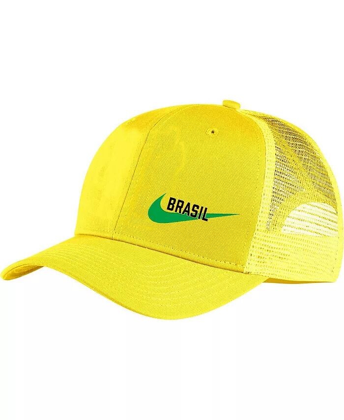 

Мужская желтая кепка Trucker Snapback Classic99 Brazil National Team Classic99 Nike