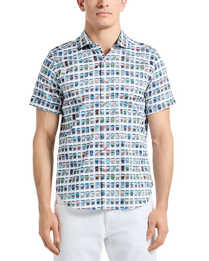 

Рубашка классического кроя Paradis Portal с пуговицами Robert Graham, мультиколор