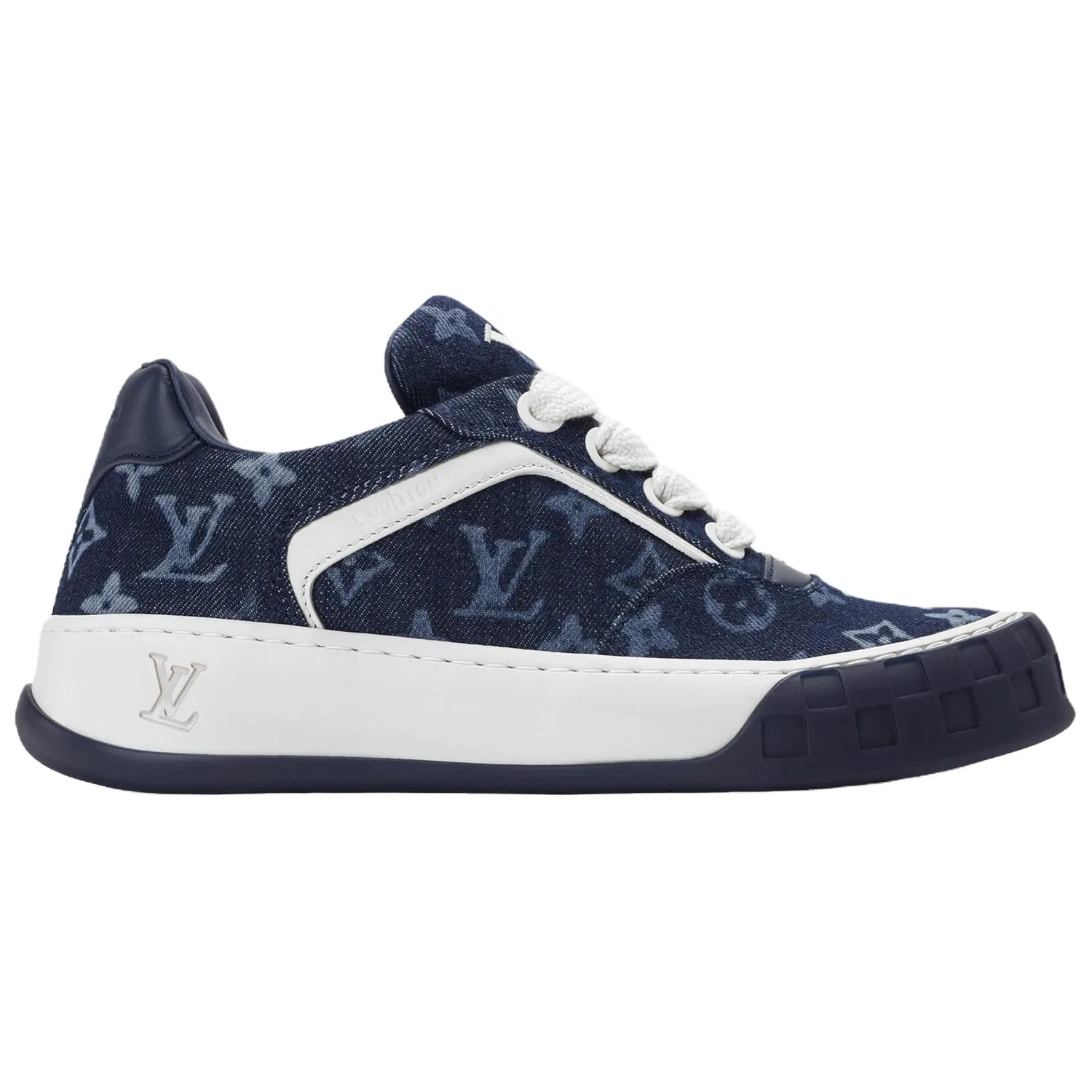 Кеды Tilted Low LOUIS VUITTON темно-синие — фото 3