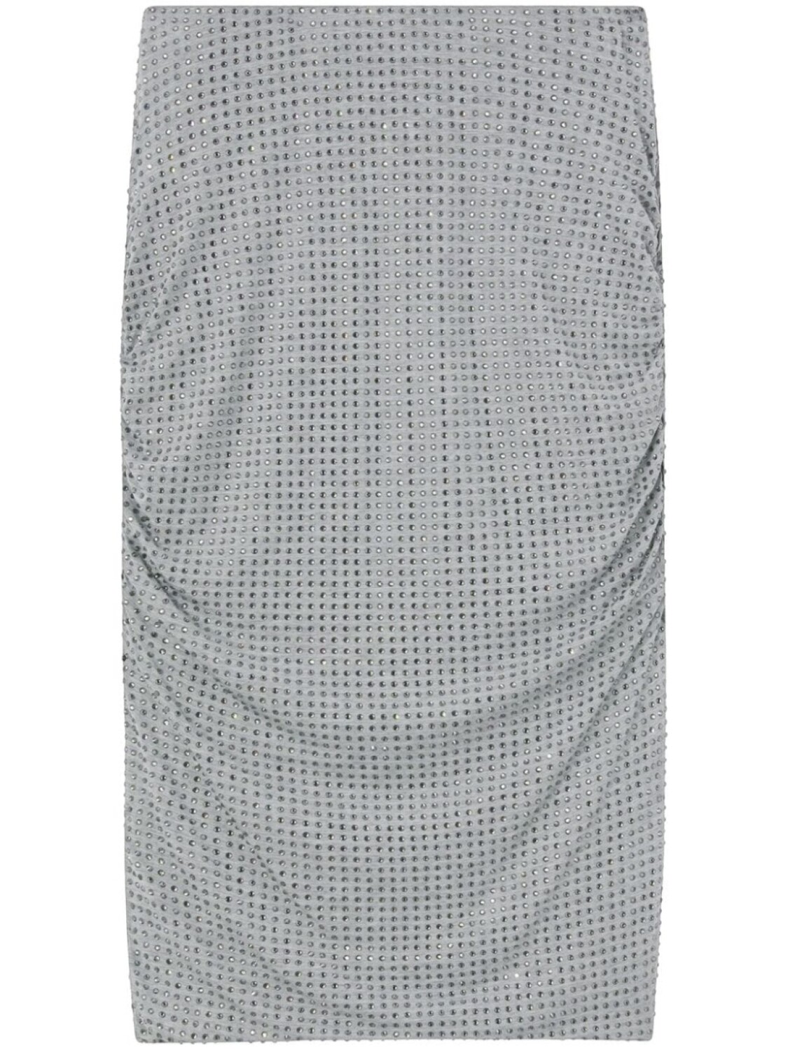 

PINKO юбка, украшенная стразами, серый