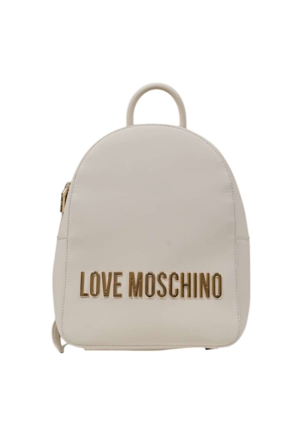 

Рюкзак Love Moschino с логотипом, бежевый