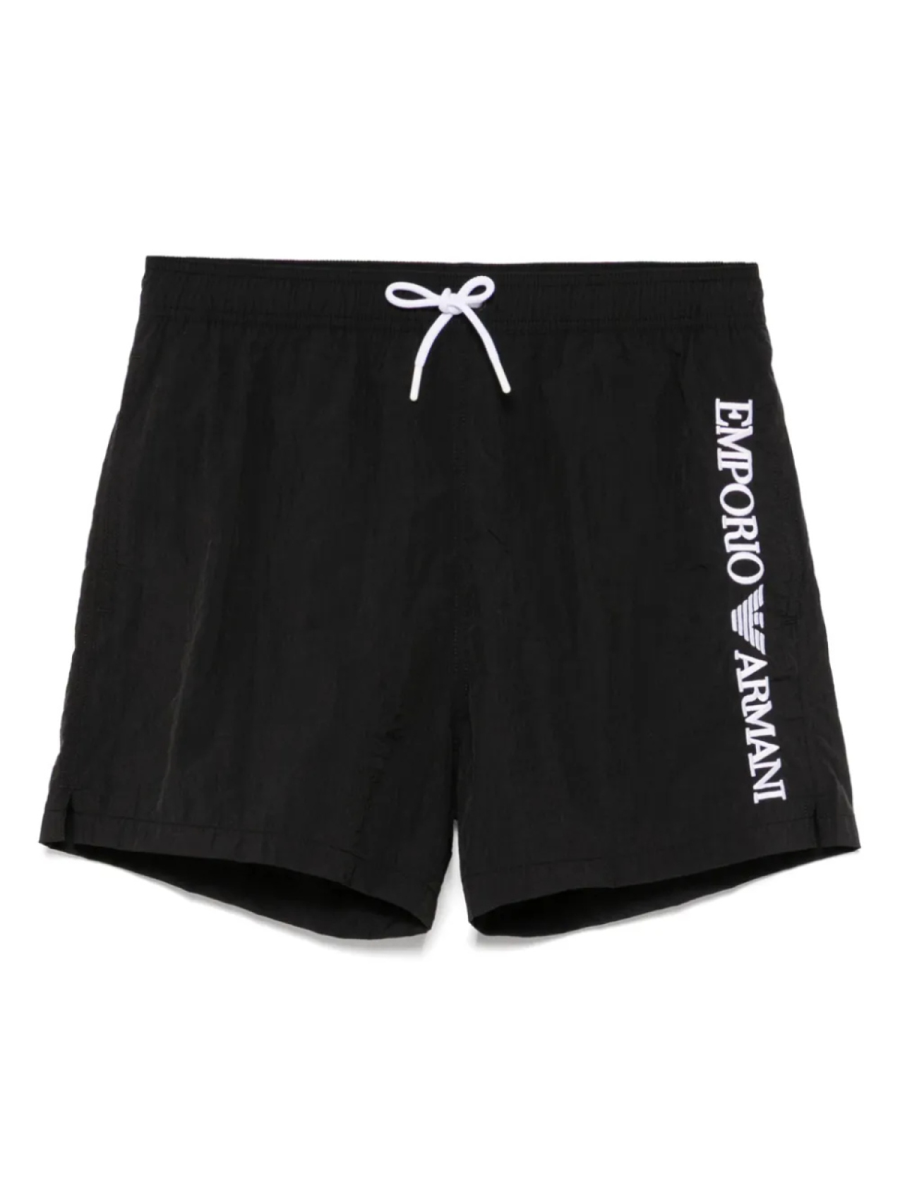 

Emporio Armani плавки-шорты с вышитым логотипом, черный
