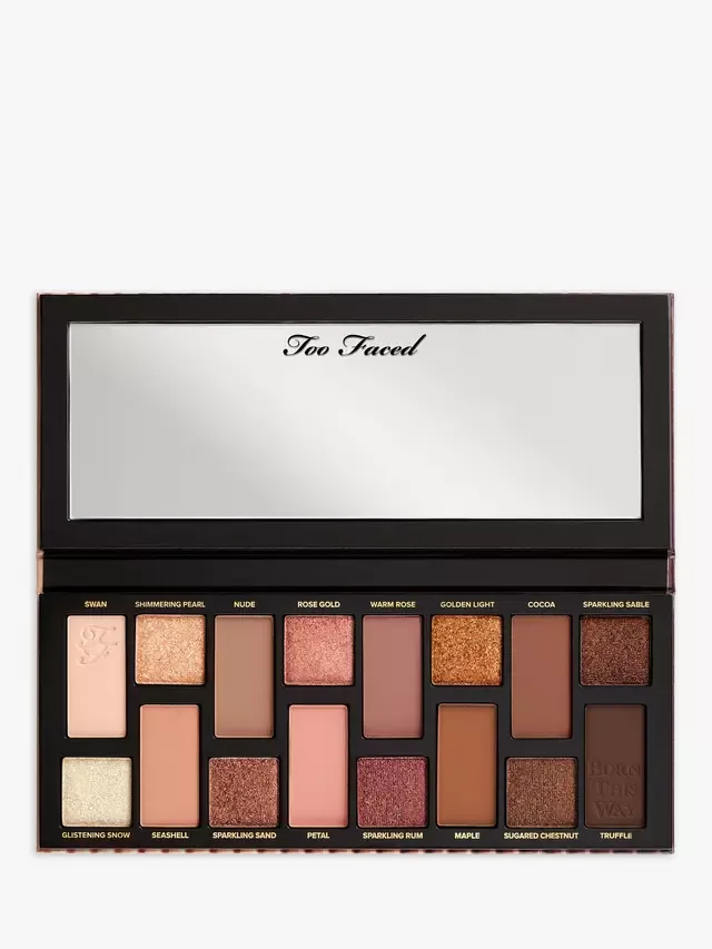 Палетка теней для век Born This Way The Natural Nudes, многоцветная Too Faced — фото 3