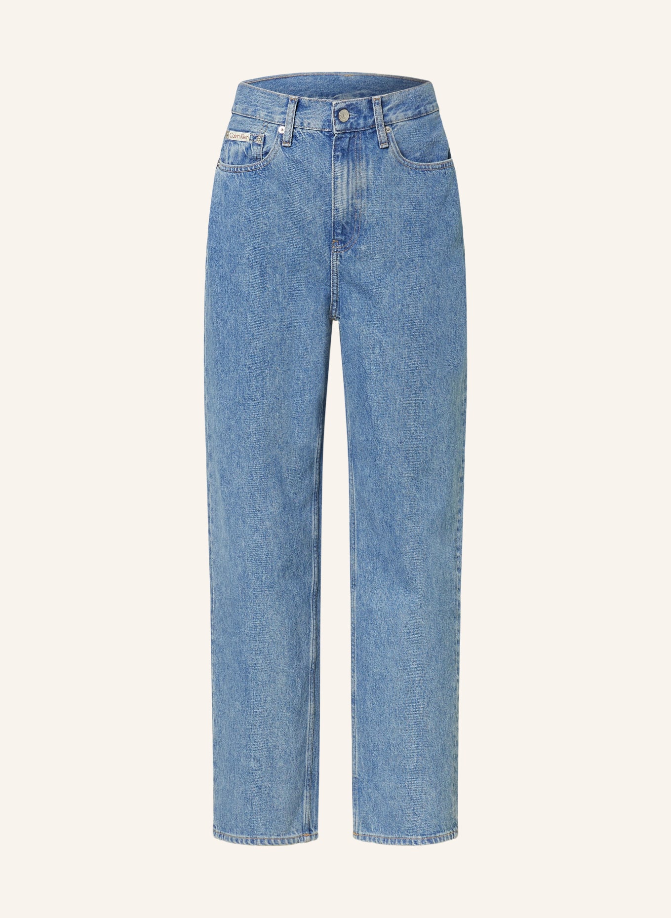 

Прямые джинсы Calvin Klein Jeans, синий