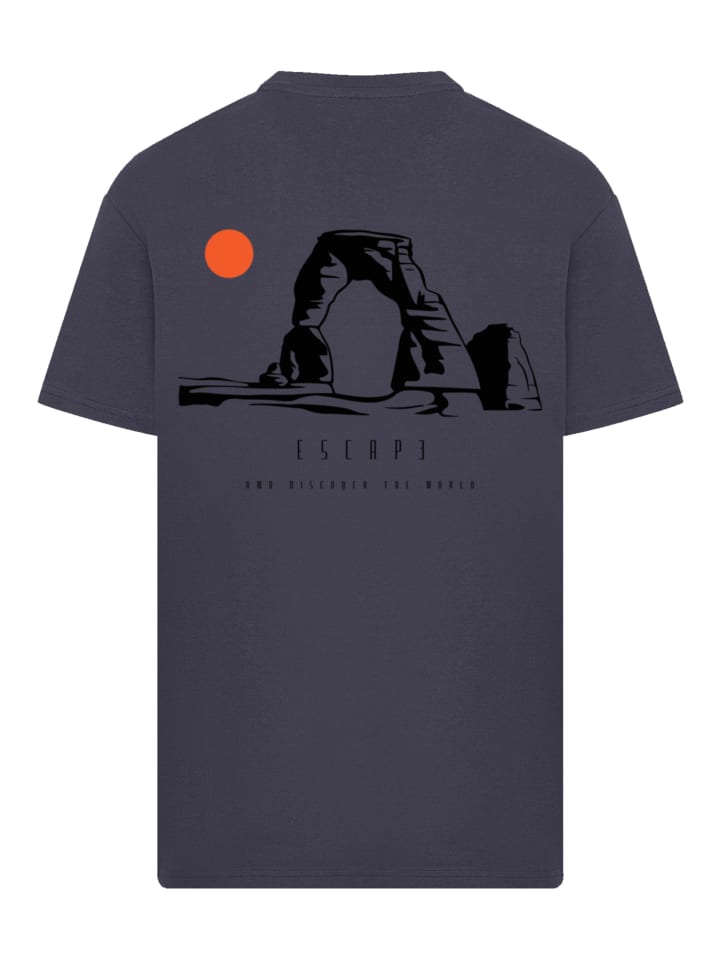 

Футболка большого размера Escape Discover the World Savannah темно-синего цвета F4NT4STIC, Синий, Футболка большого размера Escape Discover the World Savannah темно-синего цвета F4NT4STIC