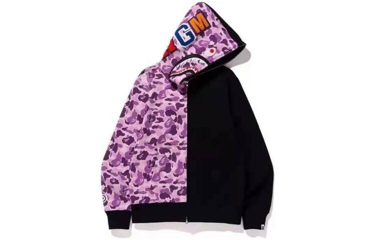 

Толстовка мужская фиолетовая A Bathing Ape, фиолетовый