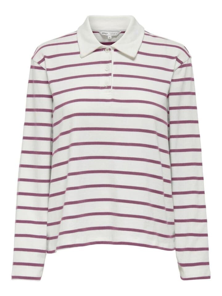 

Лонгслив ONLY Langarmshirt, цвет burgundy