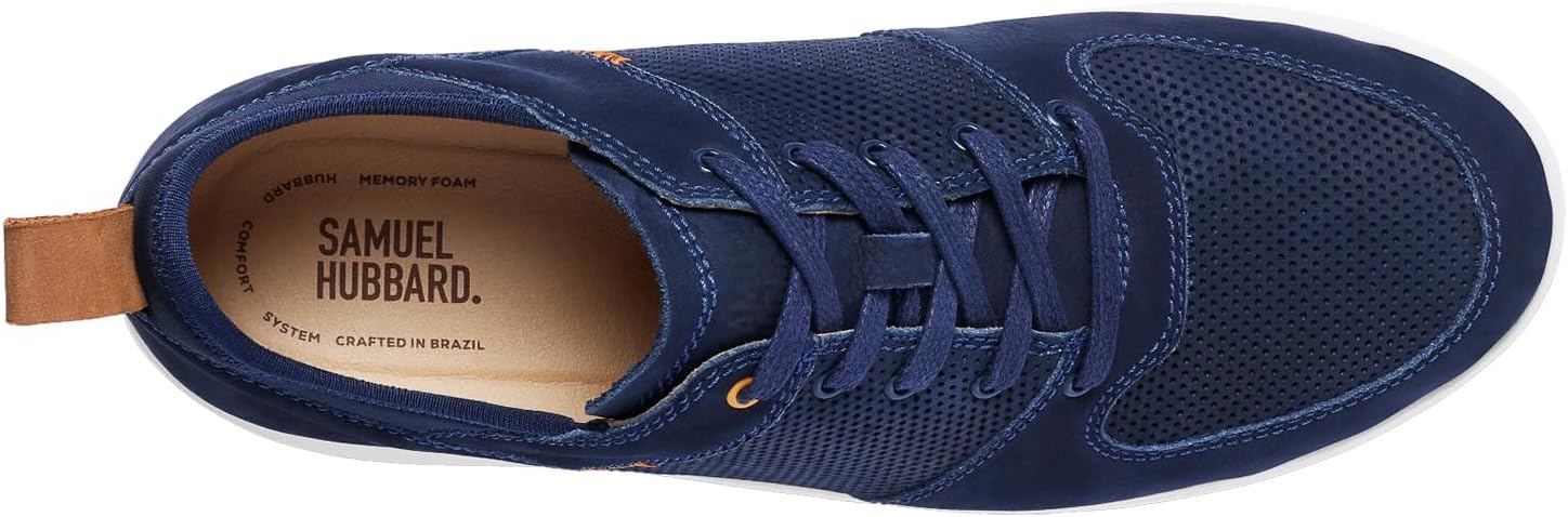 Мужские кроссовки Samuel Hubbard Olema, Navy Nubuck — фото 4