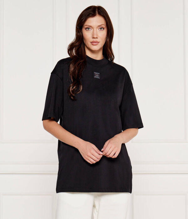 

Футболка с изюминкой Oversize fit Hugo, черный
