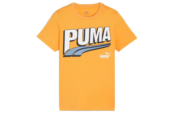 

Детская футболка Puma, цвет Saffron