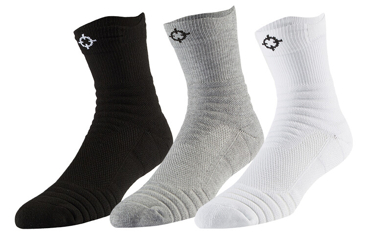 

Accurate Rigorer Баскетбольные носки унисекс RIGORER, 3 двойных (чисто черный*3)