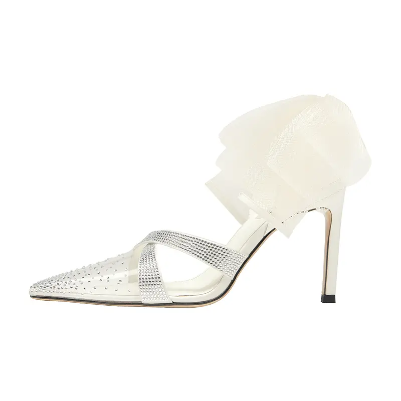 Женские туфли на тонком каблуке со звездным плетением SHOESZOOO, Starry Like Brocade