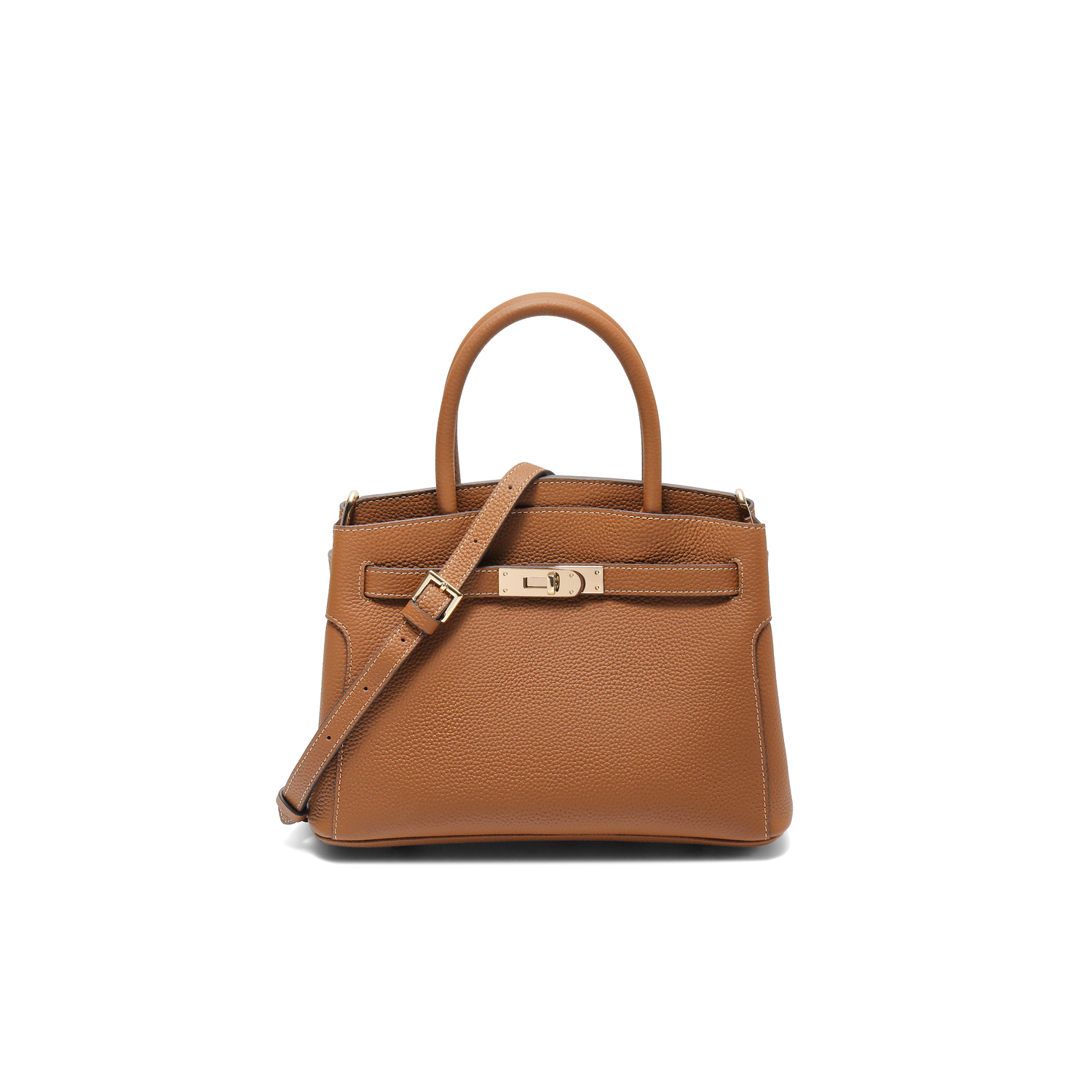 

BELLE Сумка из коровьей кожи среднего размера, Brown[Upgraded]