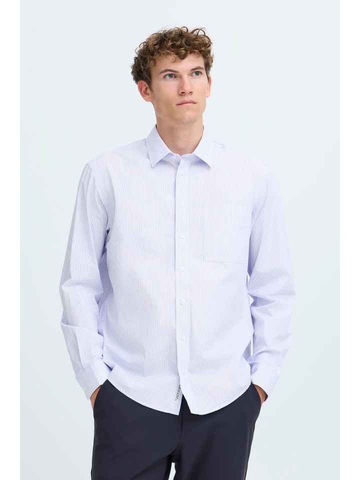 

Рубашка с длинными рукавами CFBJØRN белого цвета CASUAL FRIDAY