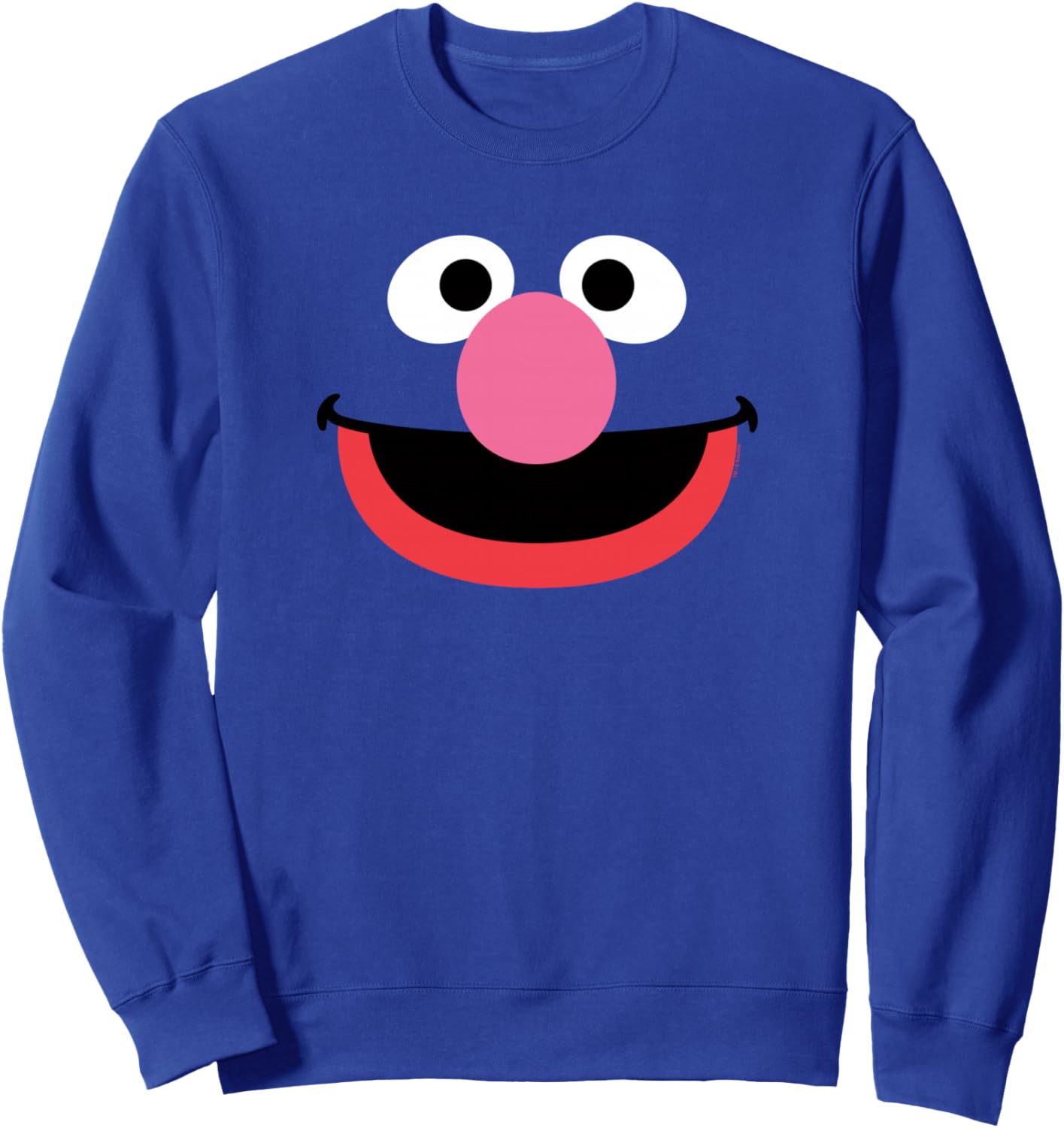 

Толстовка с изображением лица Гровера из Улицы Сезам Sesame Street, синий