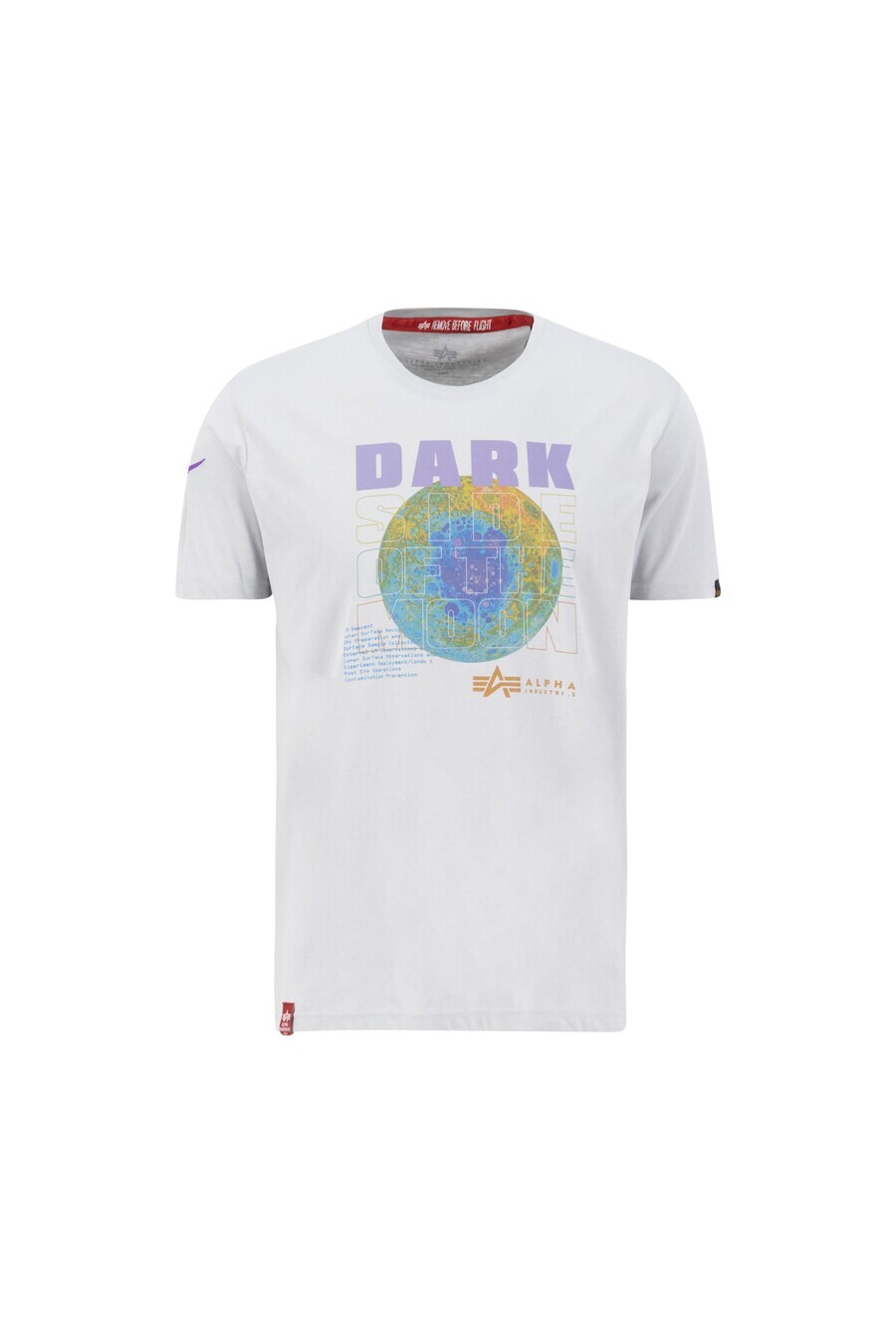 

Футболка ALPHA INDUSTRIES Dark Side, светло-серый