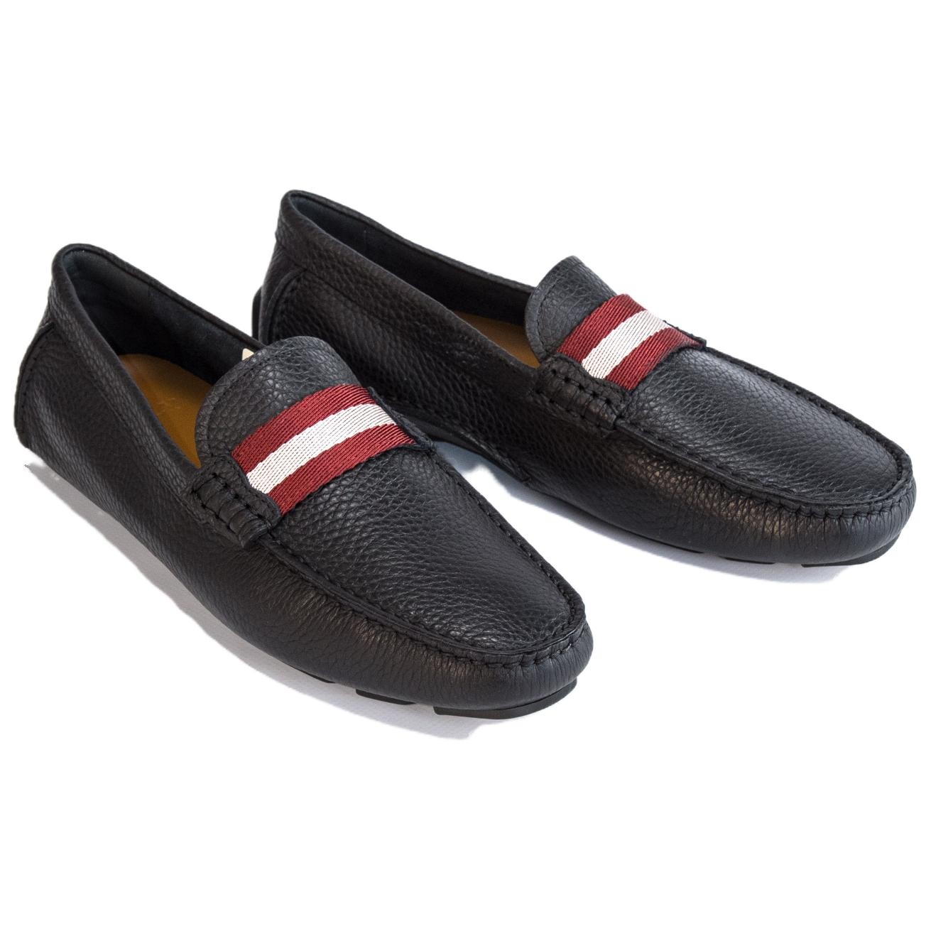 Мужские туфли BALLY Men's Casual Shoes Men Low-Top Black — фото 3