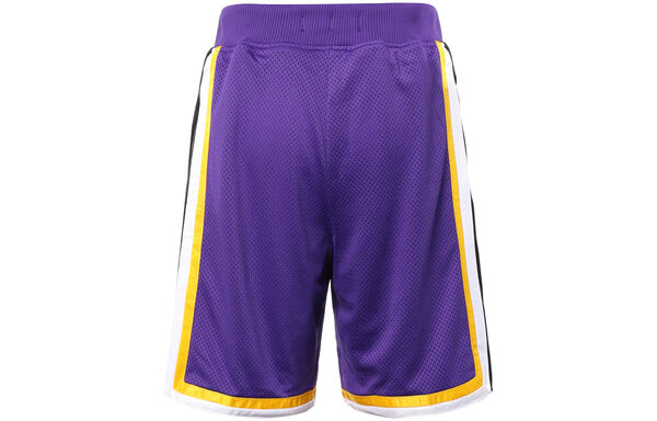 Шорты lakers courtside statement edition basketball shorts purple Nike, фиолетовый — фото 3