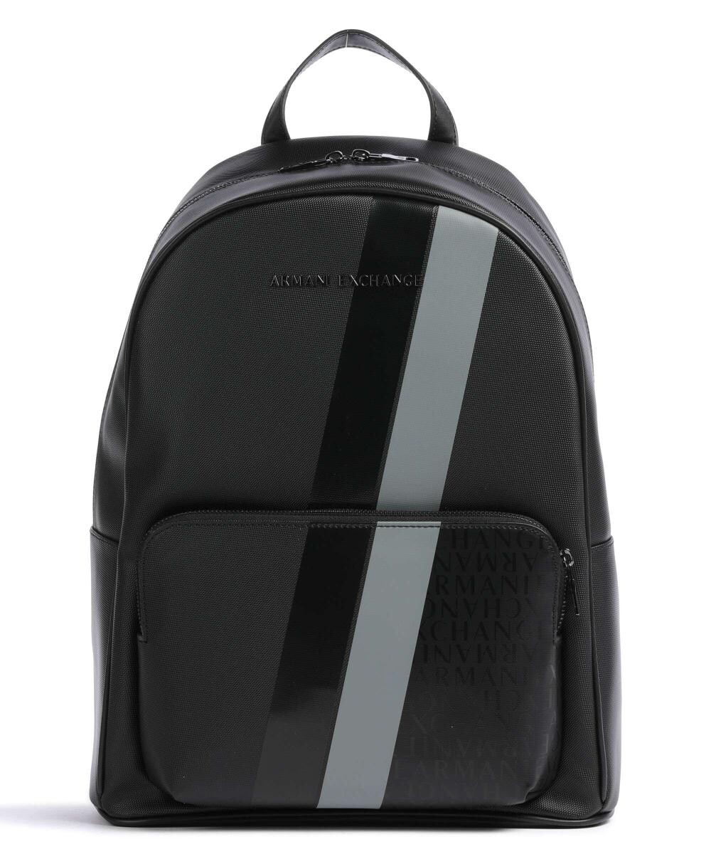 

Рюкзак 13″ из искусственной кожи Armani Exchange, черный