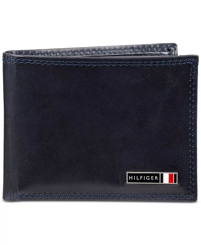 

Мужской складной кошелек Edisto RFID Passcase Tommy Hilfiger, синий